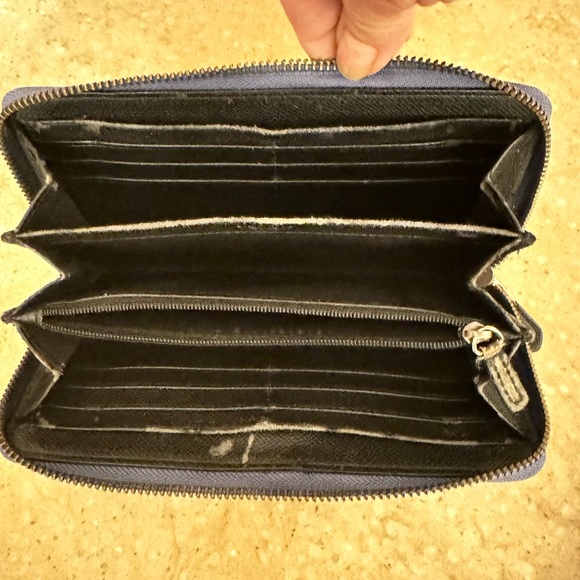 Coach F53426 Star Canyon Quinn Limited Edition Black/Blue Leather Wallet - Picture 15 of 16